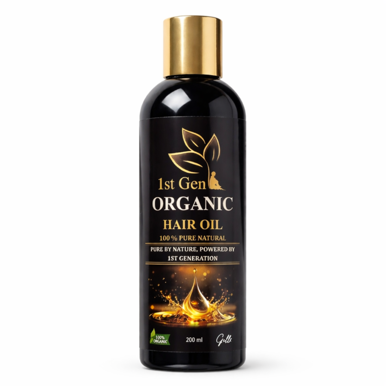1st Gen Organic Hair Oil – Pure & Natural Care